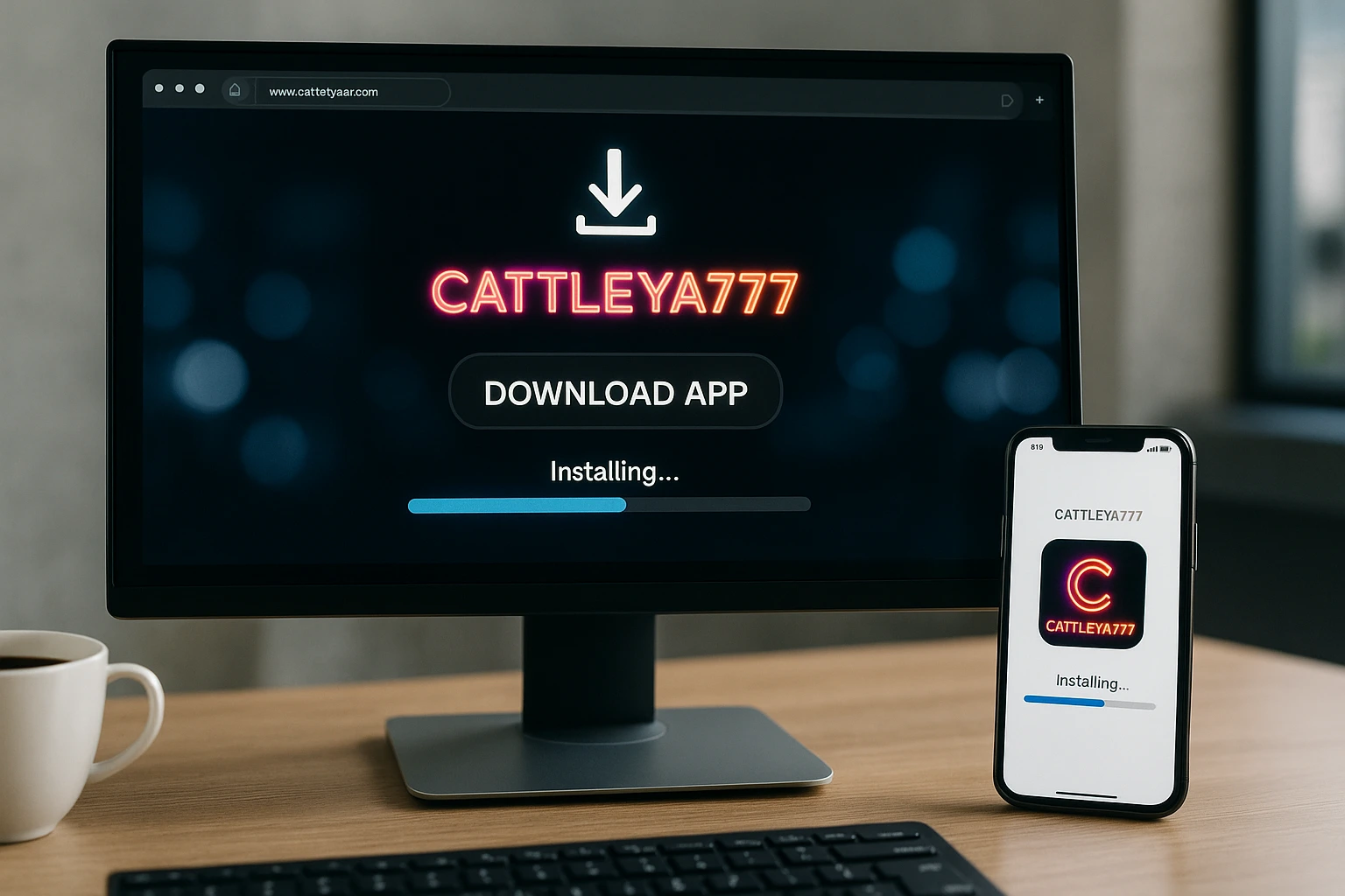 Baixar o CATTLEYA777 Cassino App
